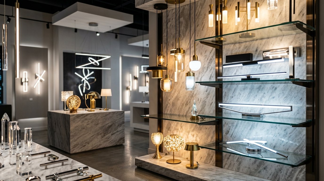 Vitrinbelysning för Detolf, set om 4 st